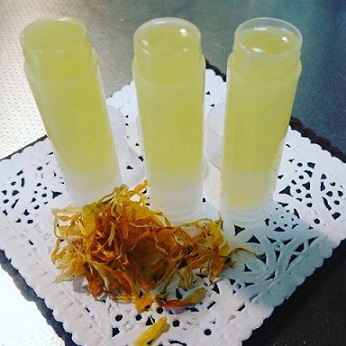 天然素材のリップ