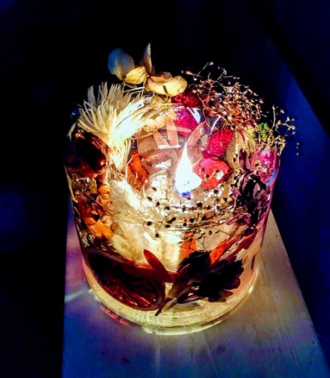 ボタニカルジェルキャンドル