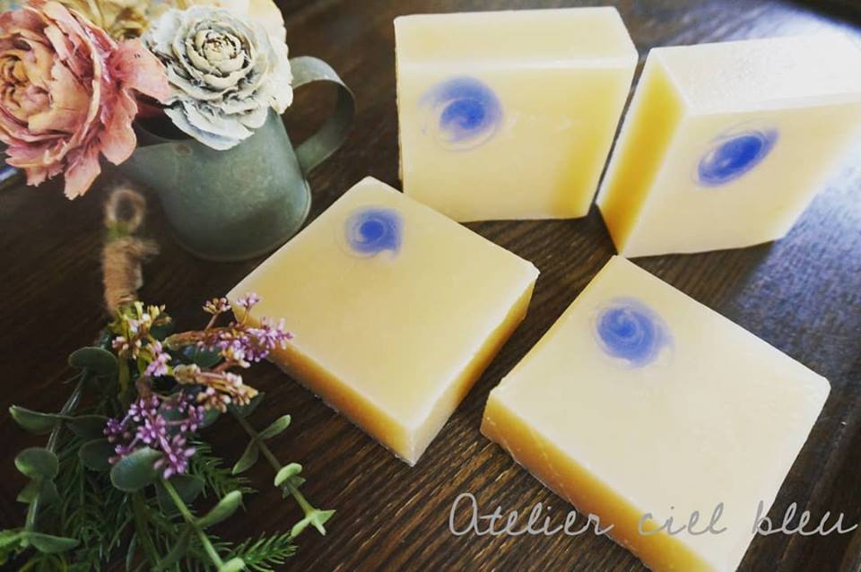 酒粕入り石けん