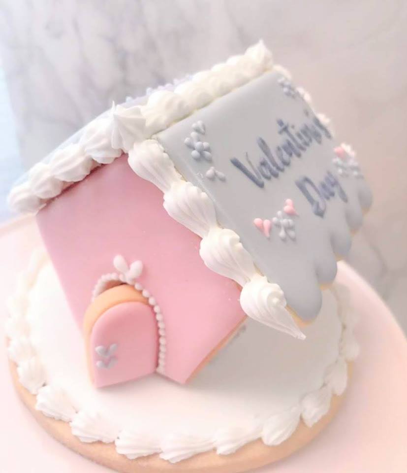 バレンタインモチーフヘクセンハウス