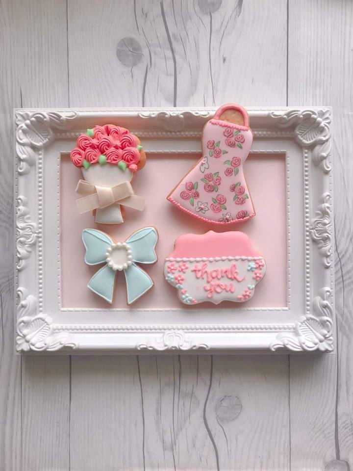 母の日モチーフアイシングクッキー